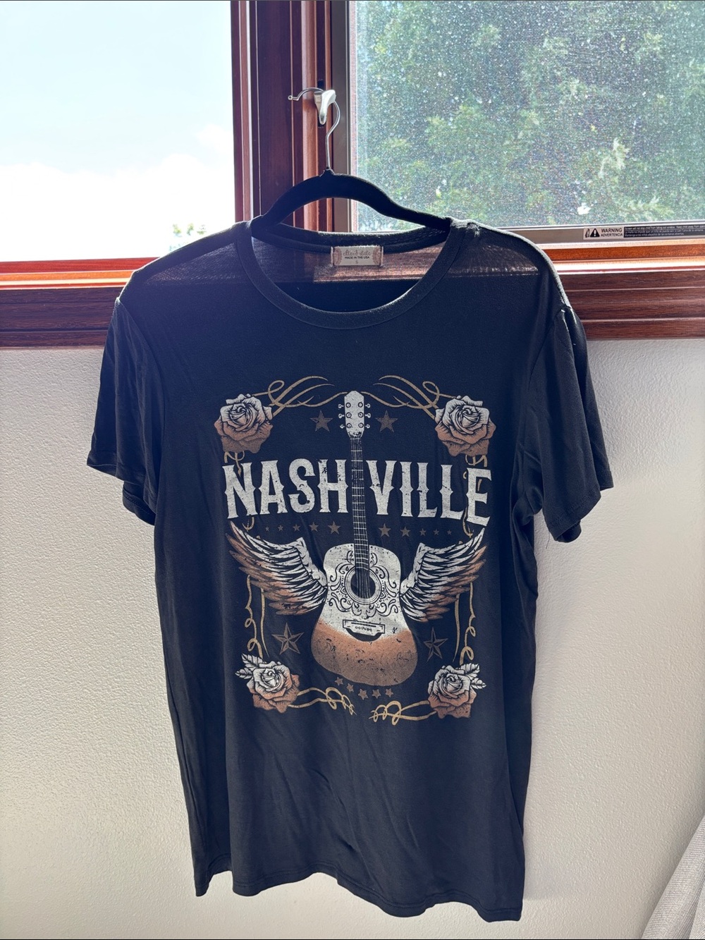 Altar’d State Nashville Graphic Tee - Black